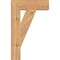 Ekena Millwork Traditional Block Smooth Bracket, Western Red Cedar, 3 1/2"W x 14"D x 22"H BKT04X14X22TRA05SWR - alternate 4